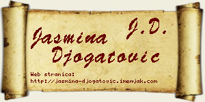 Jasmina Đogatović vizit kartica